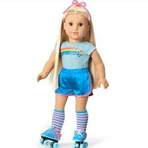 Julie’s Summer Skating Outfit for 18-inch Dolls new in box (never opened)